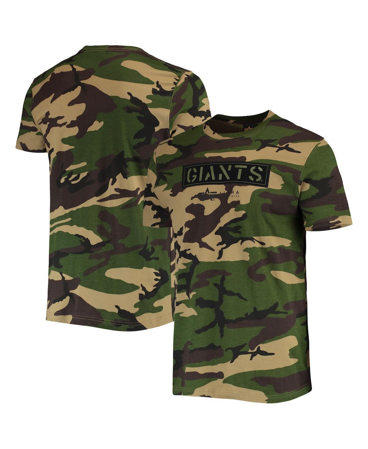 Mens New Era Camo San Francisco Giants Club T-Shirt Product Image