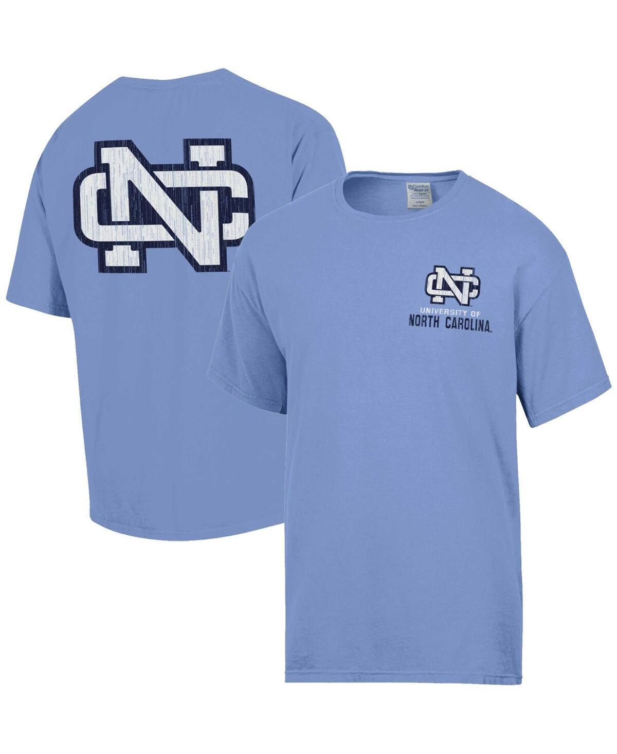 Comfortwash Mens Light Blue North Carolina Tar Heels Vintage-like Logo T-Shirt Product Image