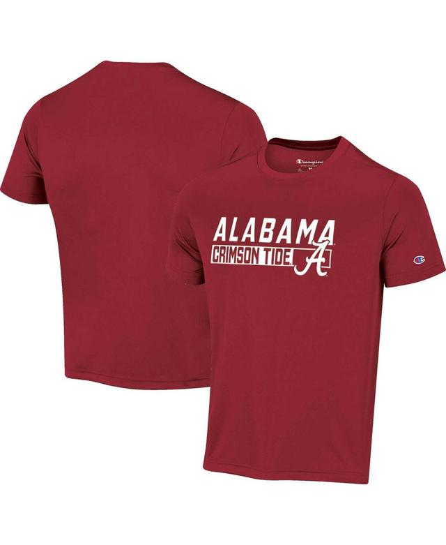 Mens Champion Crimson Alabama Crimson Tide Impact Knockout T-shirt Product Image