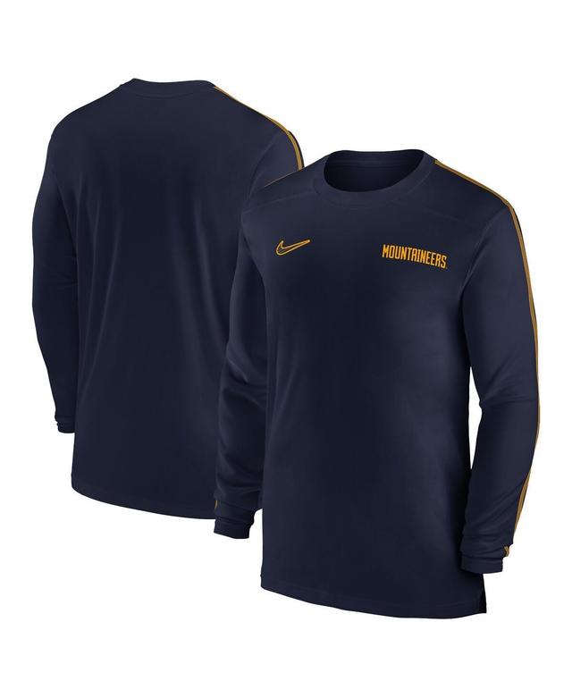 NIKE Men's Purple Minnesota Vikings Sideline Coach Uv Performance Long Sleeve T-shirt Product Image