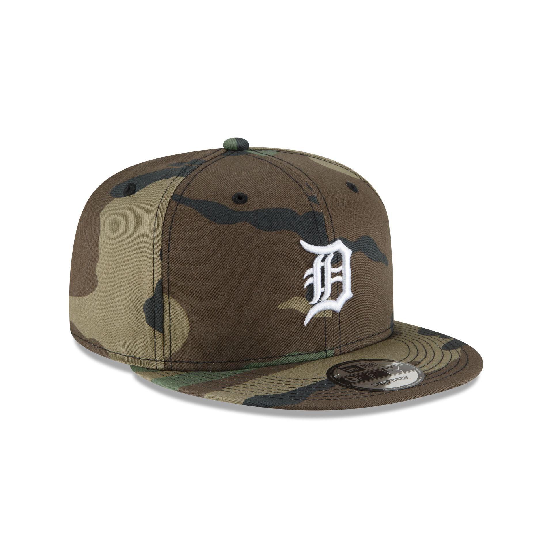 Detroit Tigers Basic Camo Alternate 9FIFTY Snapback Hat Male Product Image