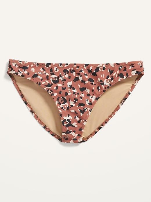 Mid-Rise Bikini Swim Bottoms Product Image