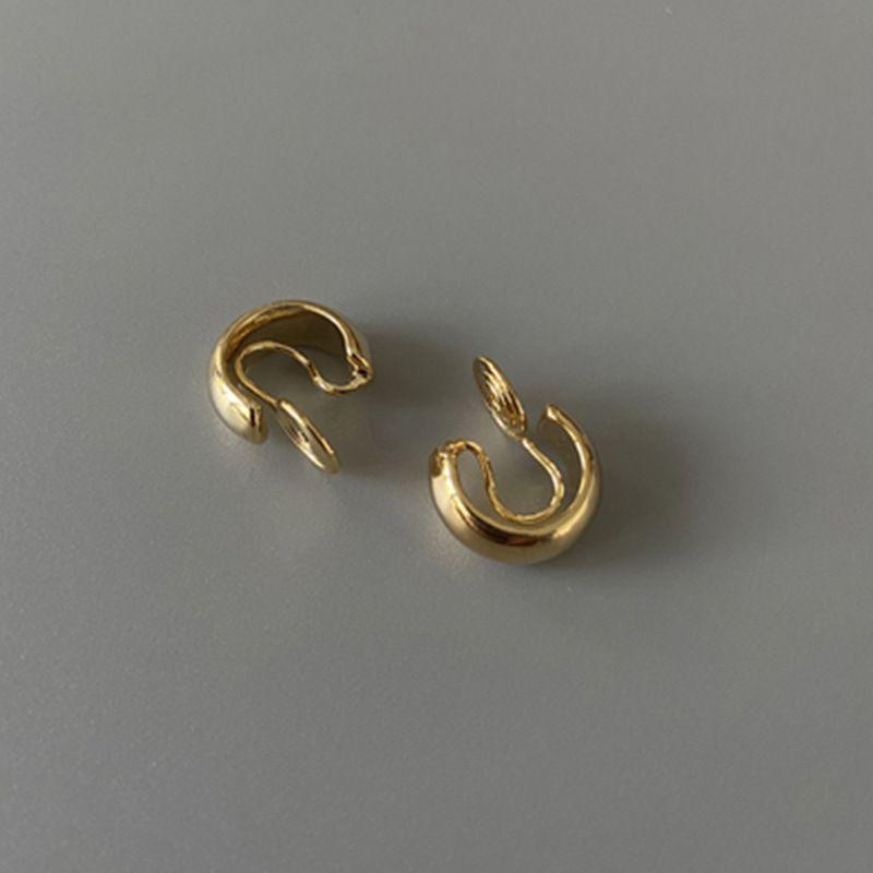 Alloy Open Hoop Earring Product Image