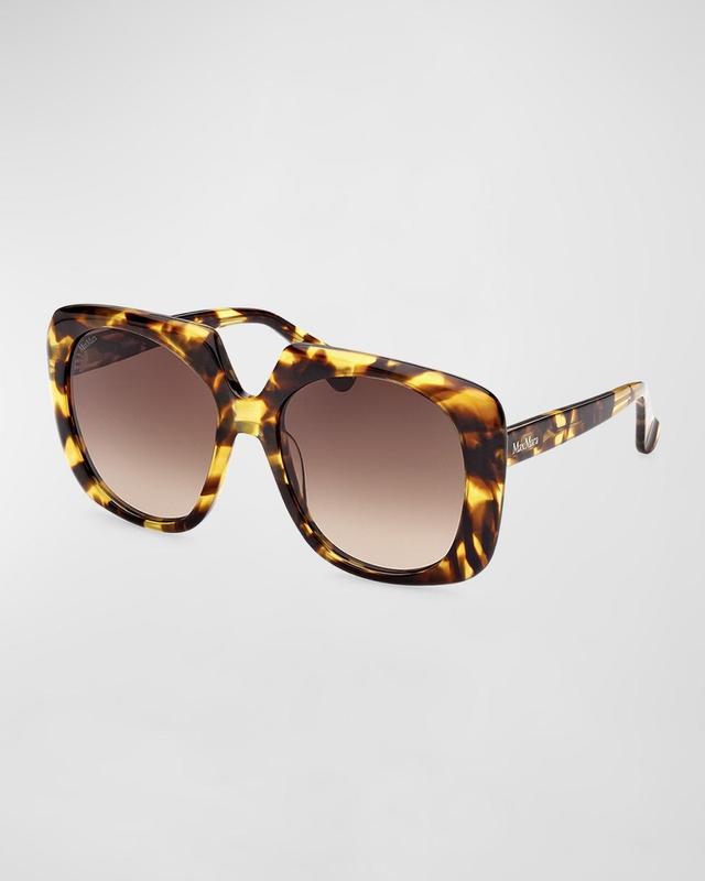 Max Mara 56mm Gradient Square Sunglasses Product Image