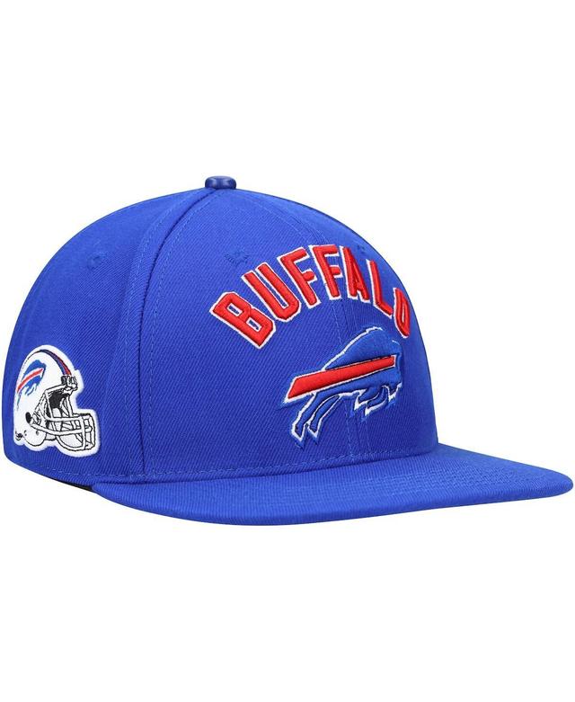 Mens Pro Standard Royal Buffalo Bills Stacked Snapback Hat Product Image