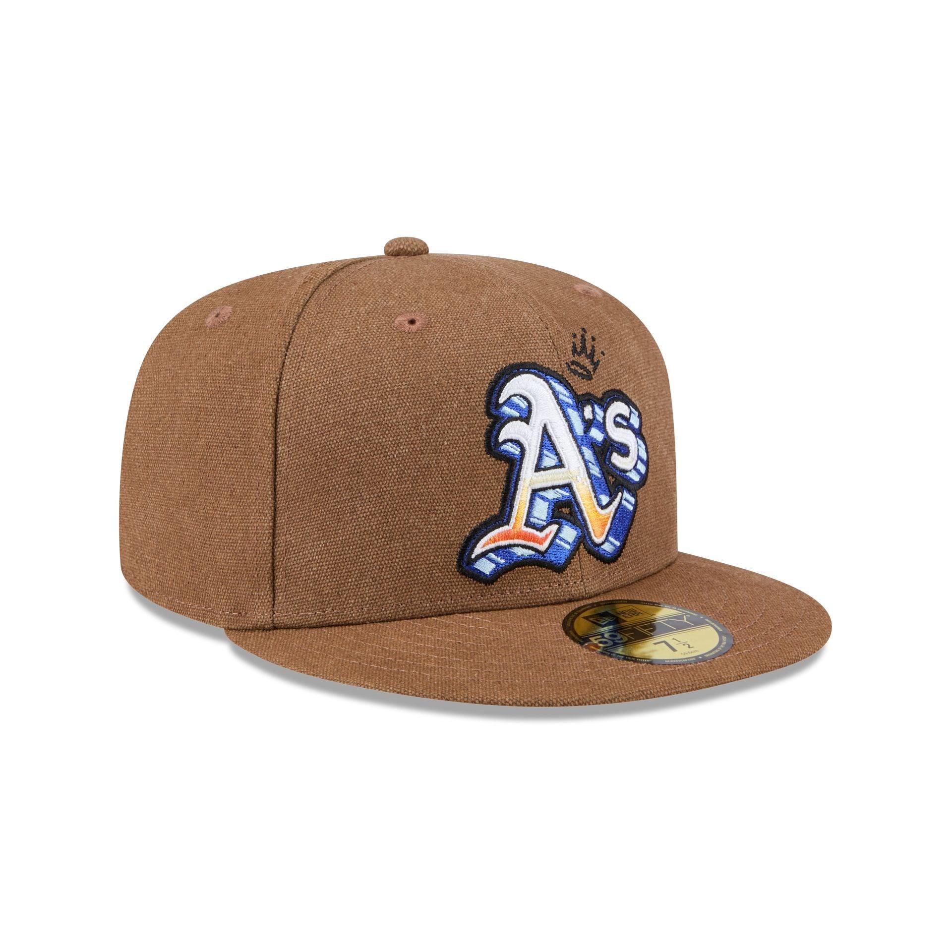 Oakland Athletics Logo Scribble 59FIFTY Fitted Hat Male Product Image