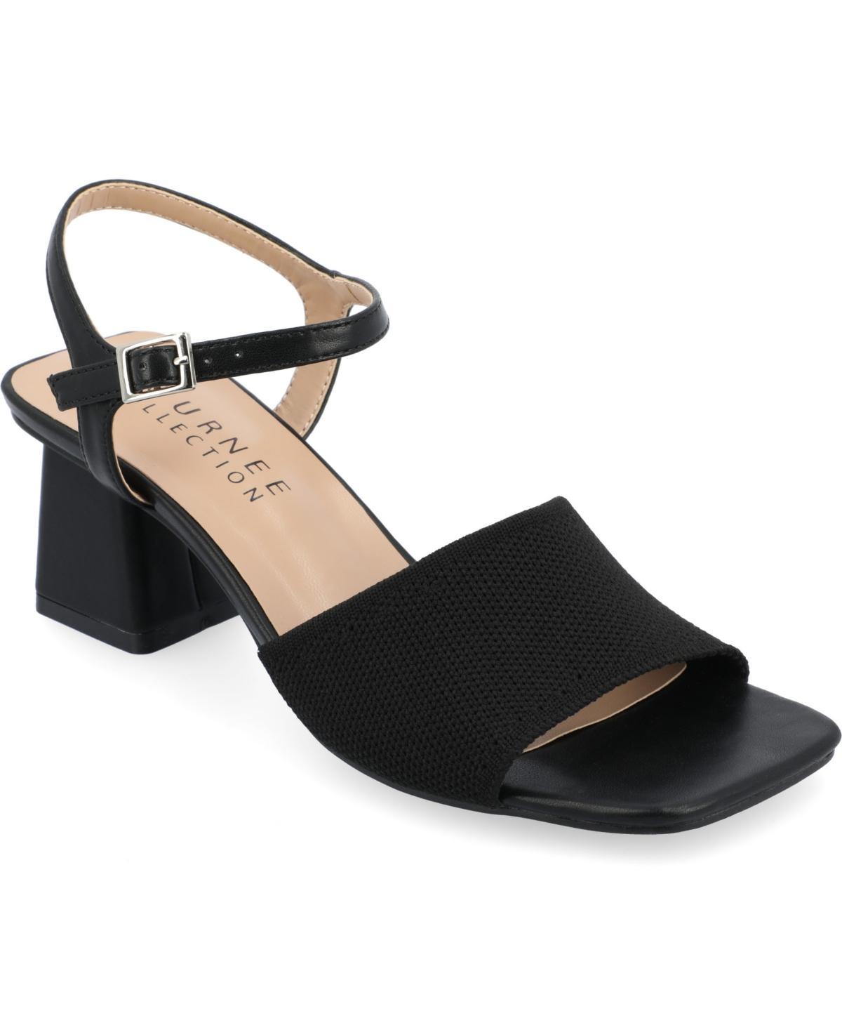 Journee Collection Womens Evylinn Block Heel Sandals Product Image