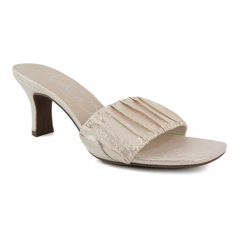 sugar Leader Womens Heeled Slide Sandals Product Image