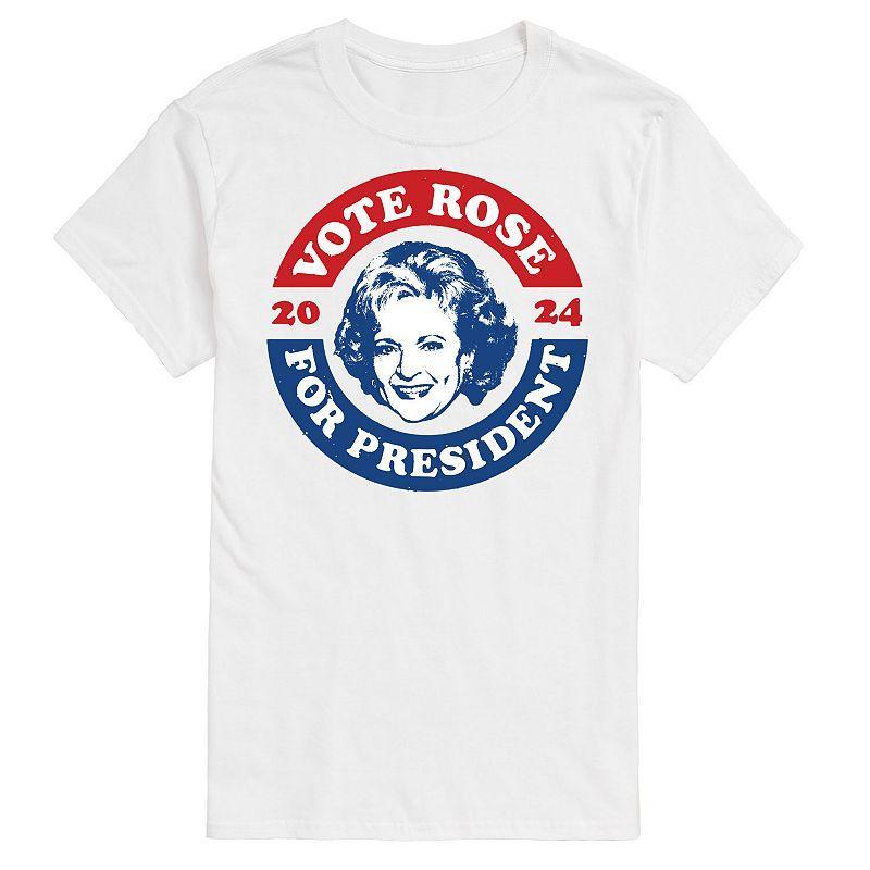 Mens Golden Girls President Rose Tee Product Image