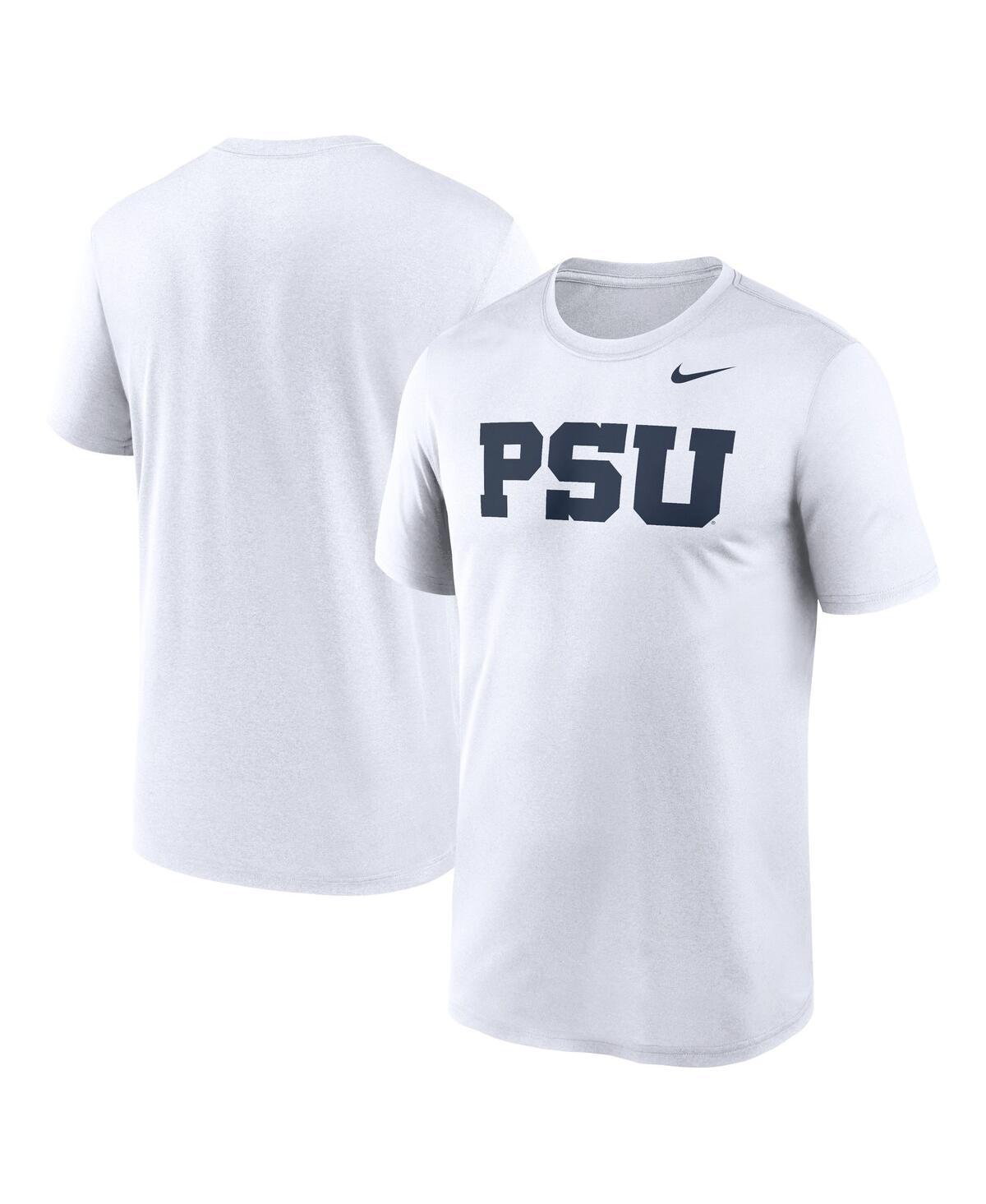 Nike Mens White Penn State Nittany Lions Primetime Legend Alternate Logo T-Shirt Product Image