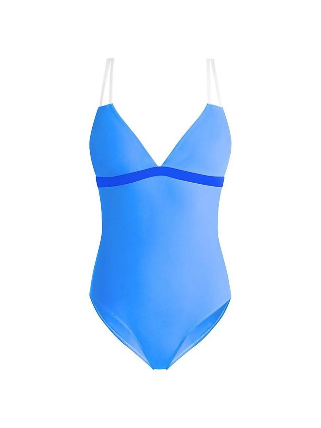 Womens Aruba Colorblocked One-Piece Swimsuit Product Image