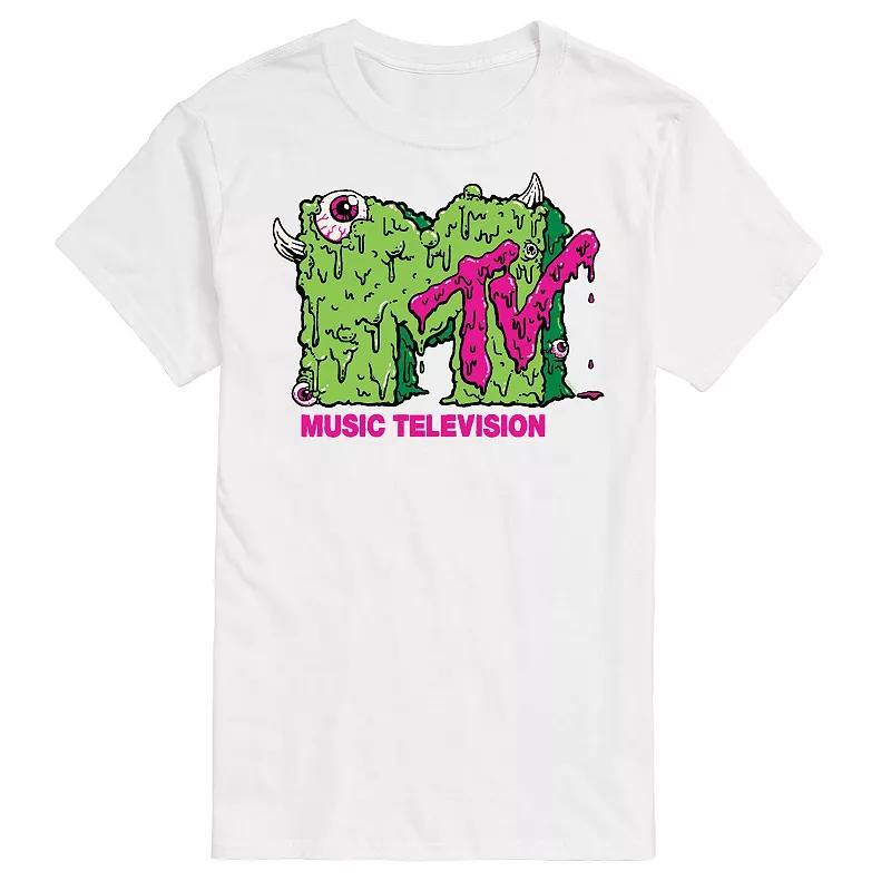 Mens MTV Slime Logo Graphic Tee Product Image