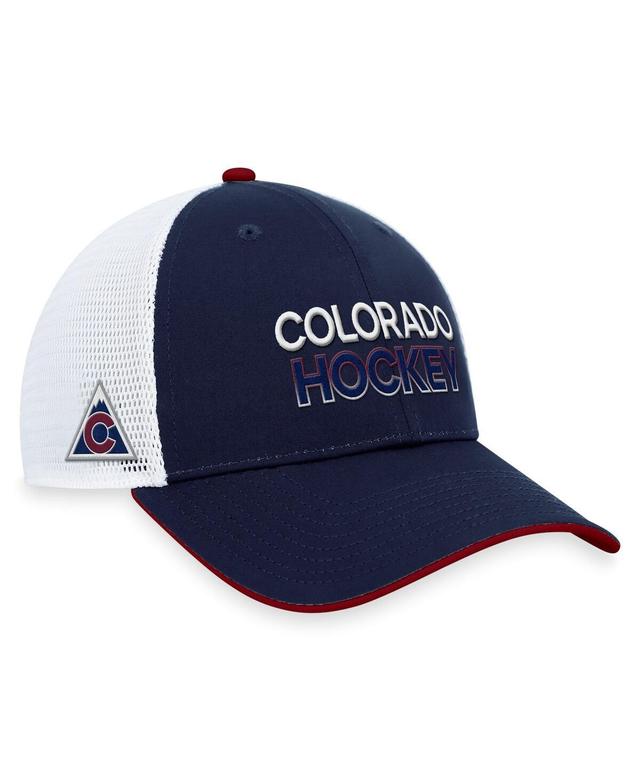 Mens Fanatics Navy Colorado Avalanche Authentic Pro Alternate Jersey Adjustable Trucker Hat - Navy Product Image