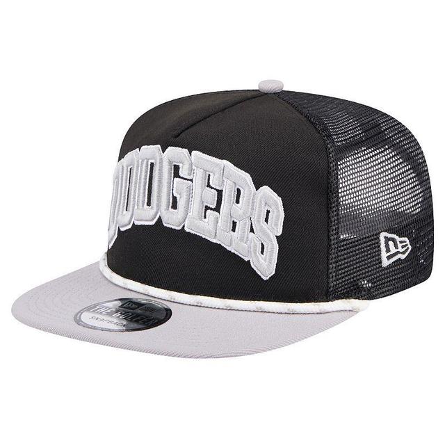 Mens New Era Los Angeles Dodgers Throwback Meshback Golfer Hat Product Image