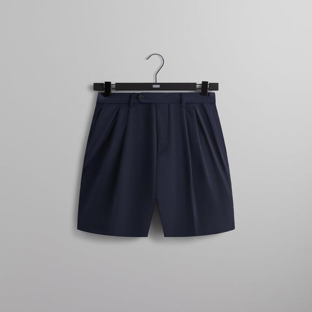 Kith Kylan Pleated Short - Gulf Male Product Image