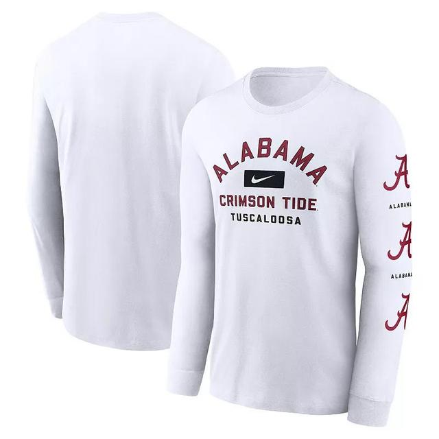 Mens Nike Alabama Crimson Tide Primetime Classic Location Long Sleeve T-Shirt Product Image