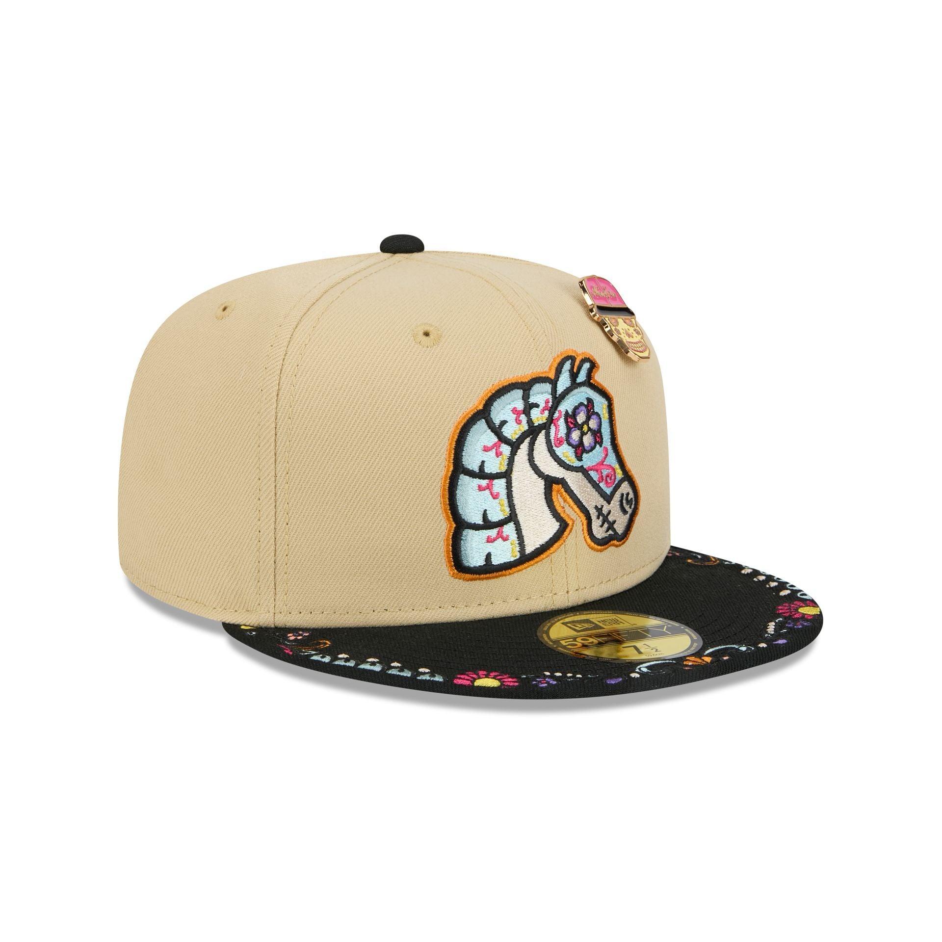 Charlotte Knights Skull Pin 59FIFTY Fitted Hat Male Product Image