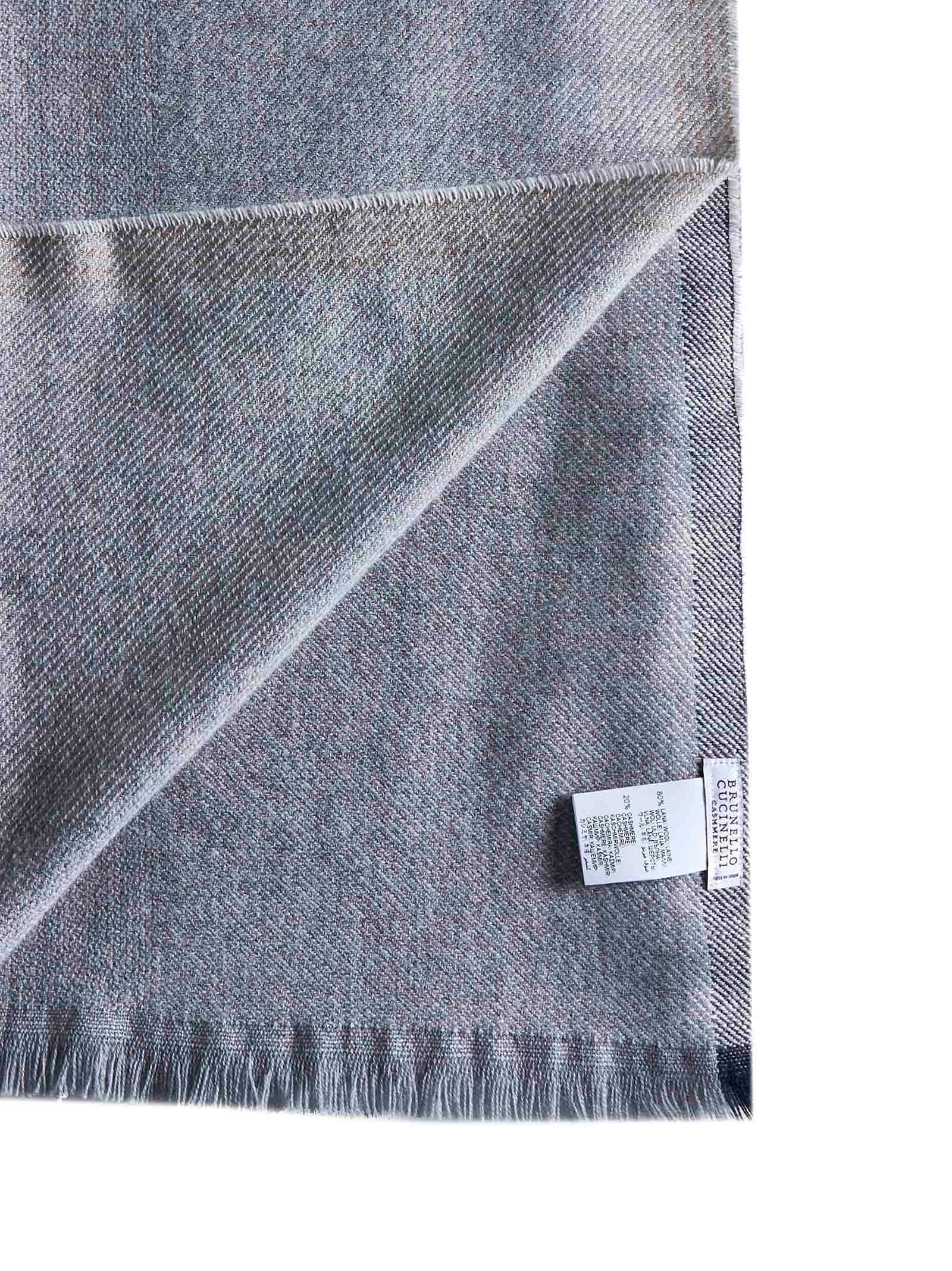 Scarf In Grigio Perla/marina/tortora Product Image