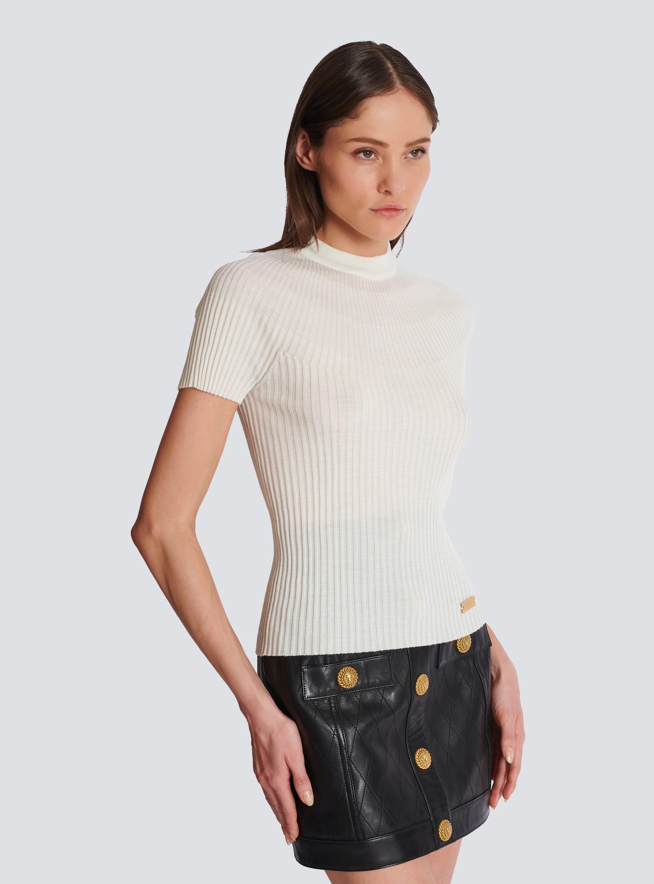 Ribbed knit top Product Image