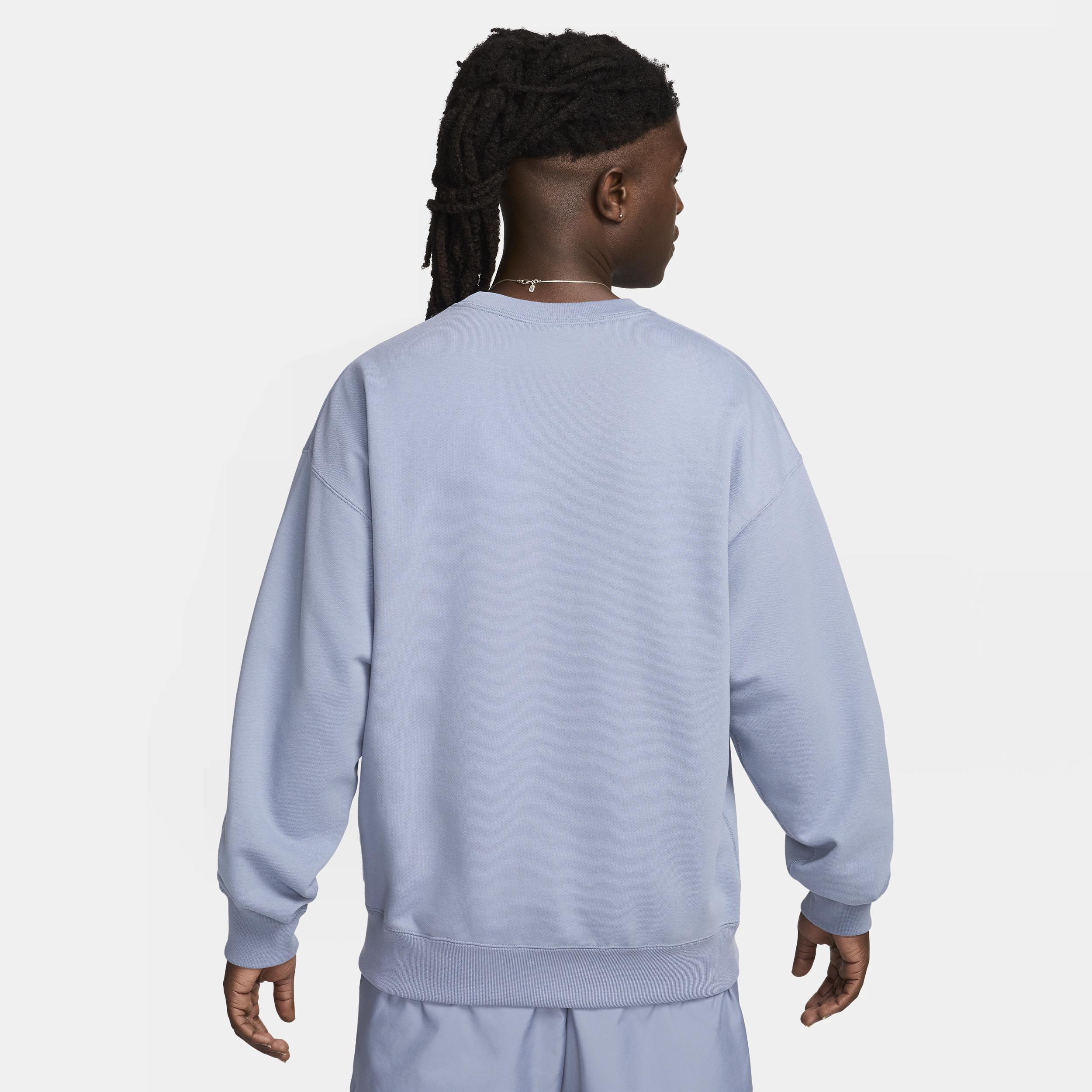 Nike Solo Swoosh Men's French Terry Crew Product Image