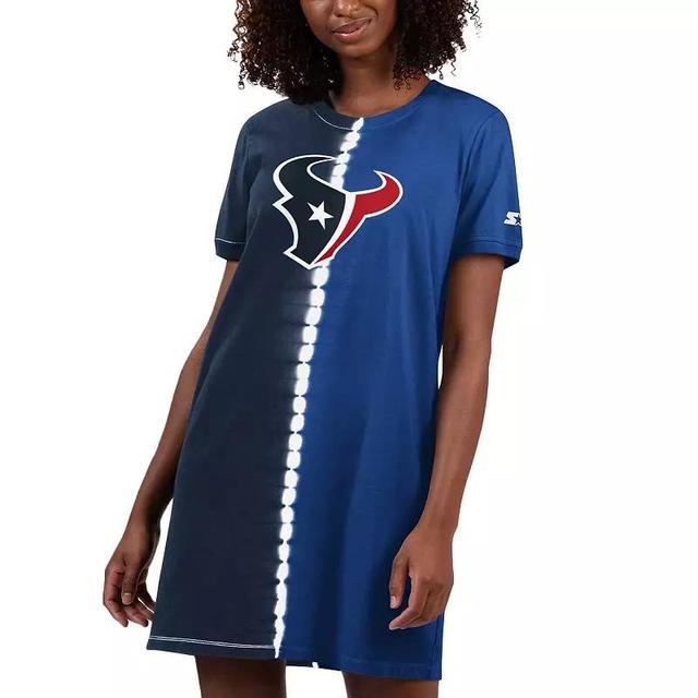 Womens Starter Tampa Bay Buccaneers Ace Tie-Dye T-Shirt Dress Product Image