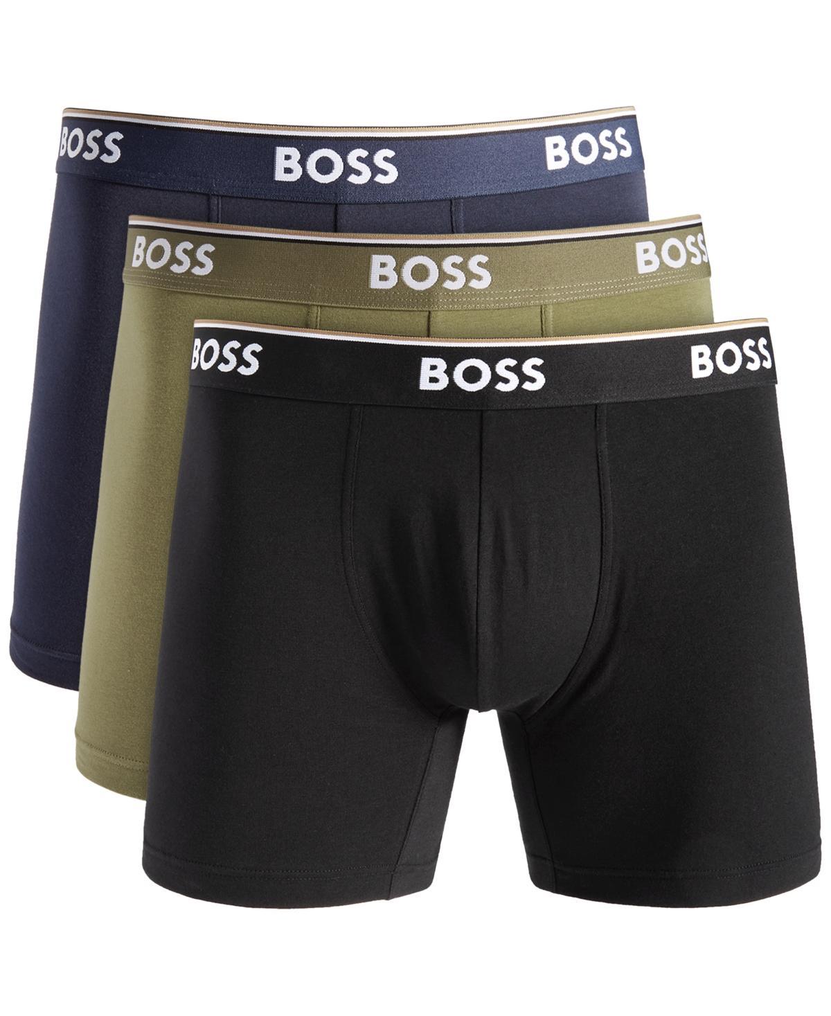 Boss Mens Power Boxer Briefs, Pack of 3 Product Image