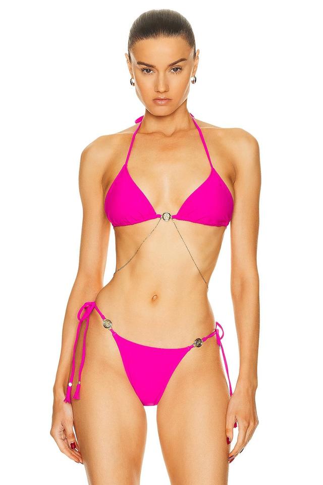 Bananhot Chain Bikini Top in Pink Product Image