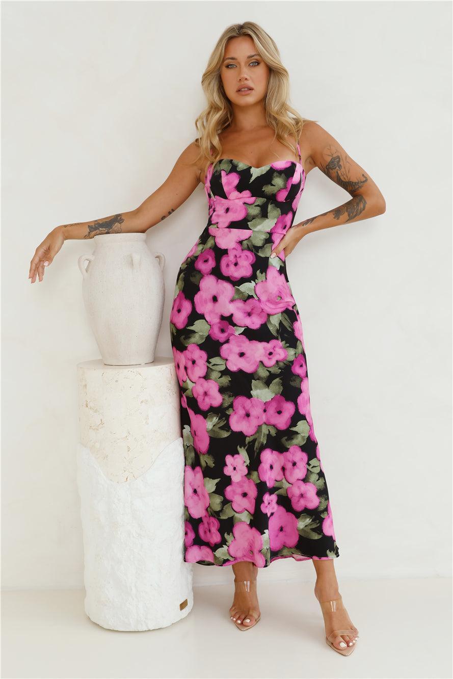 Sounds Of Jazz Maxi Dress Black Product Image