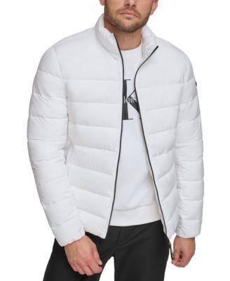 Calvin Klein Mens Quilted Infinite Stretch Water-Resistant Puffer Jacket Product Image