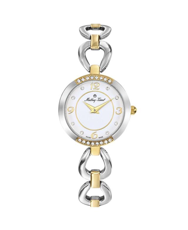 Mathey Tissot Womens Fleury 1496 White Dial Watch - D1496BYI - White Product Image