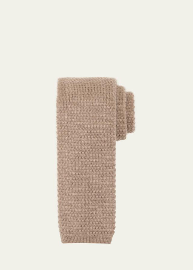 Mens Knit Cashmere Neck Tie Product Image