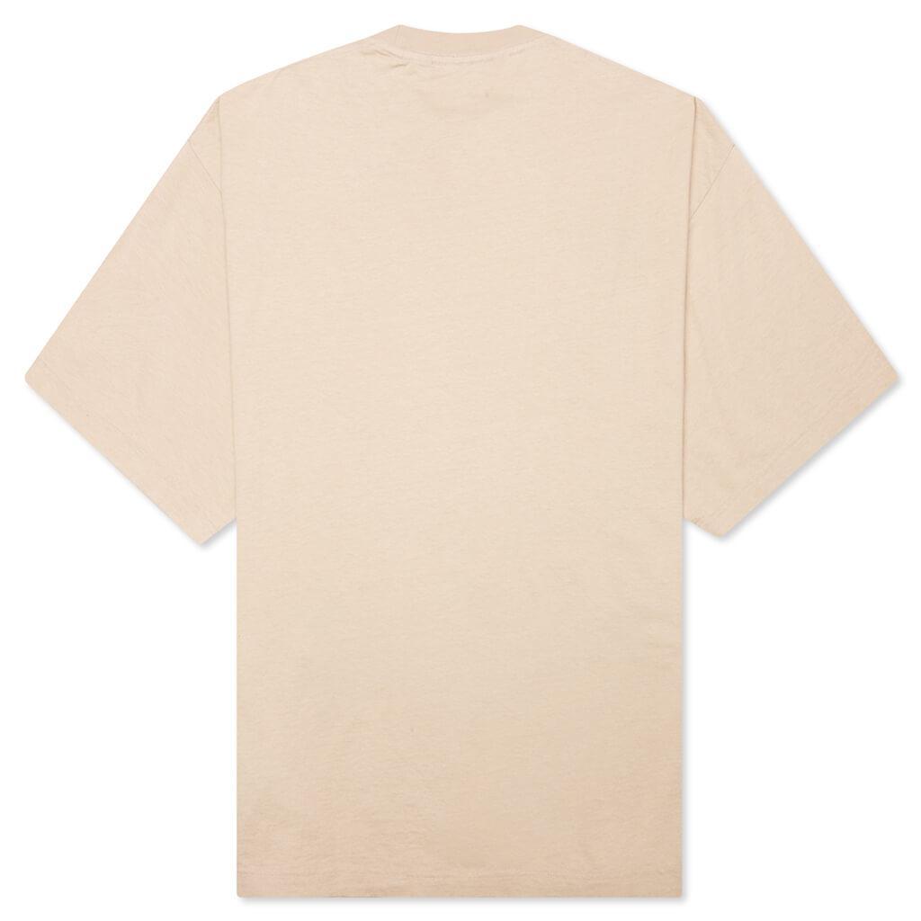 Upside Down Palm Tee - Beige/Green Male Product Image