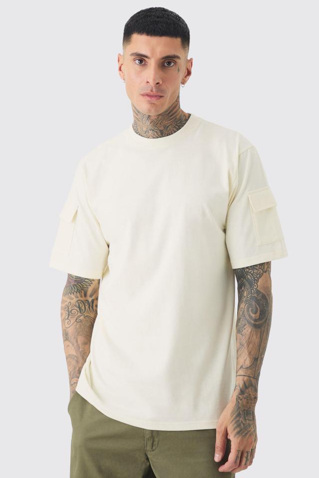 Tall Utility Pocket T-shirt | boohooMAN USA Product Image