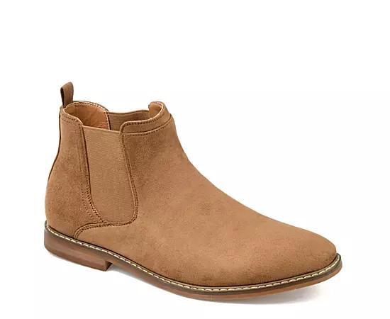 Vance Co. Marshall Mens Chelsea Boots Brown Product Image