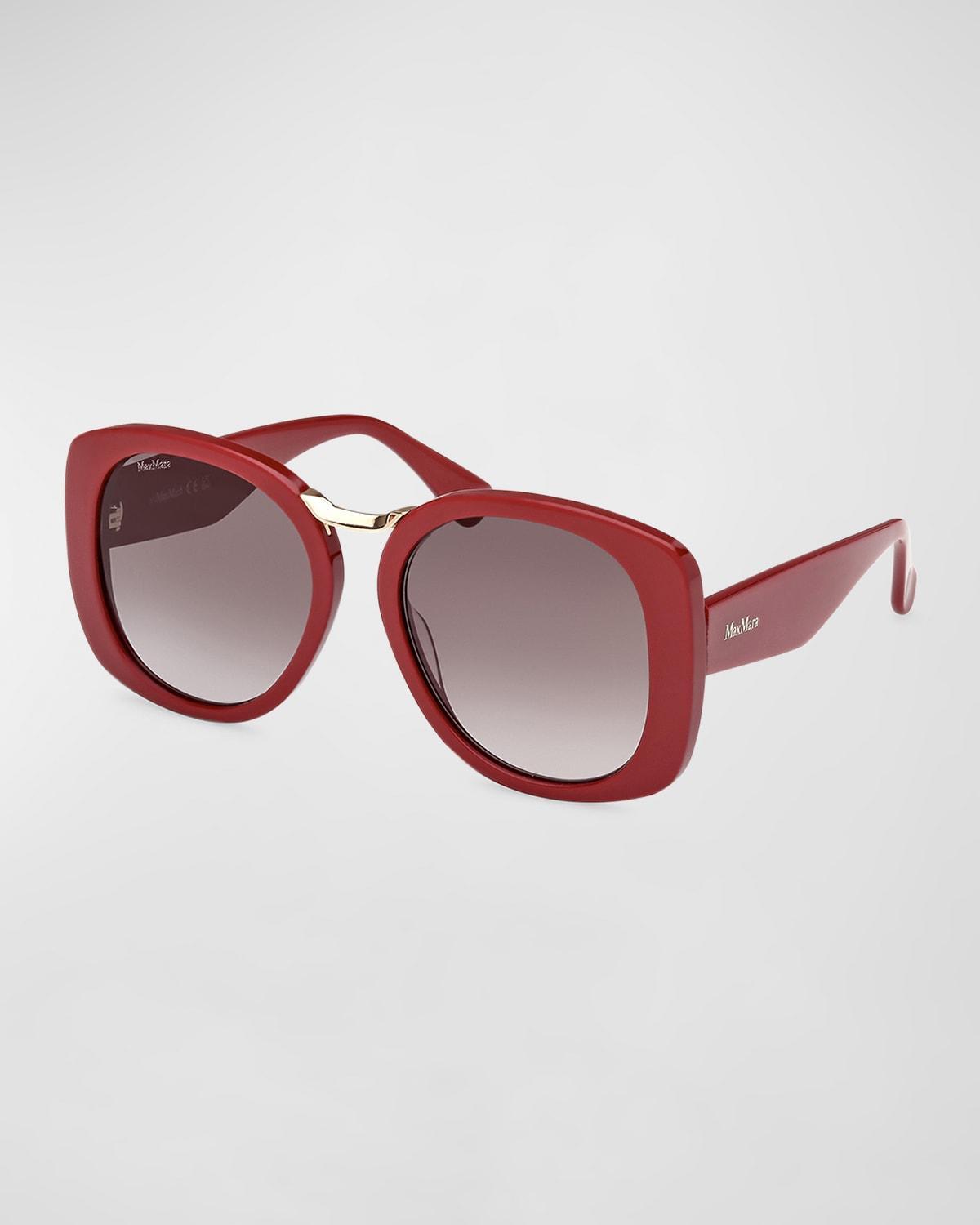 Bridge Acetate Butterfly Sunglasses Product Image