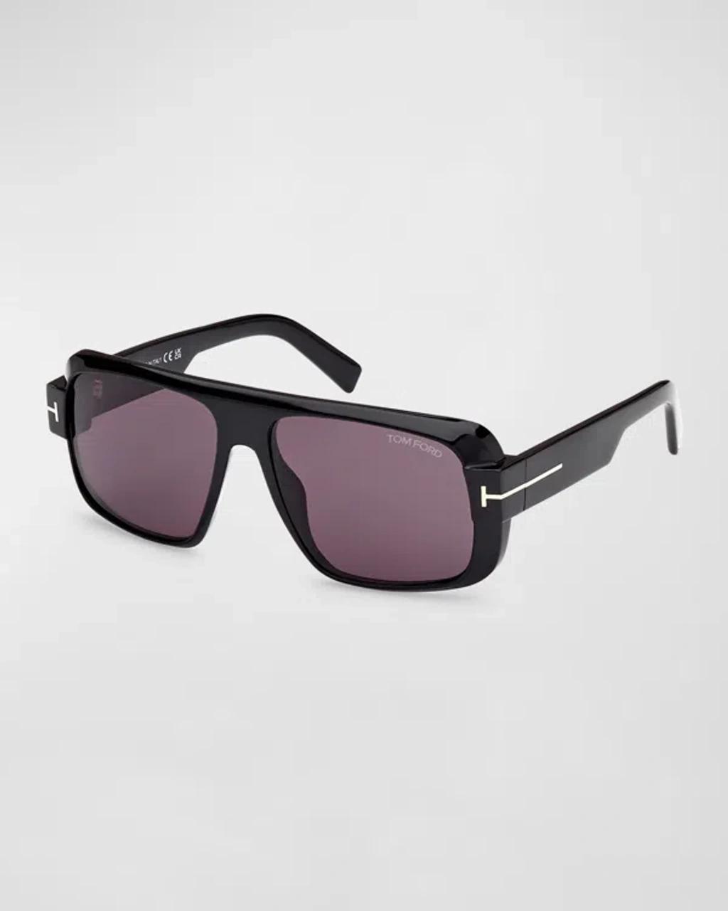 Men's Turner Acetate Rectangle Sunglasses Product Image