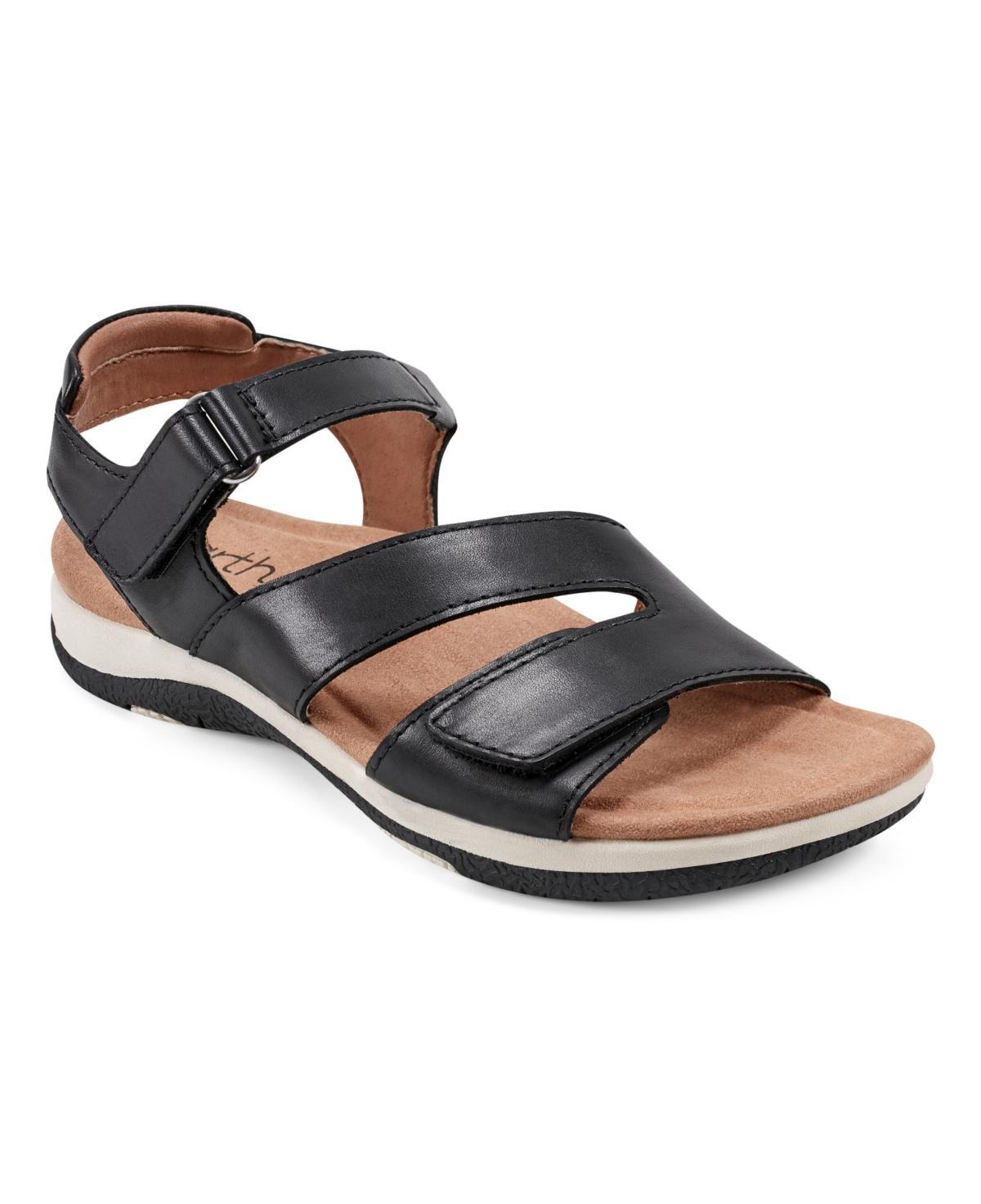 Earth Womens Sureal Quarter Strap Flat Casual Sandals Product Image