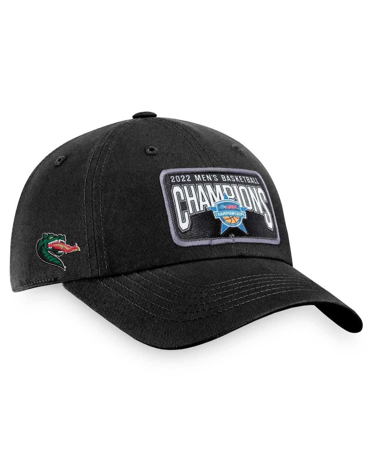 Mens Top of The World Black Uab Blazers 2022 C-Usa Mens Basketball Conference Tournament Champions Locker Room Adjustable Hat Product Image