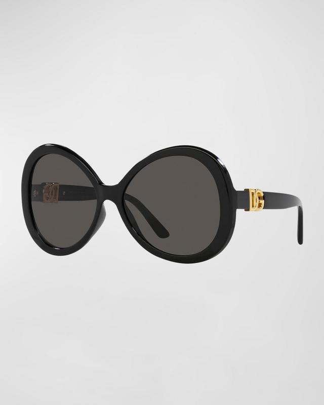 Womens 60MM Oversized Round Sunglasses Product Image