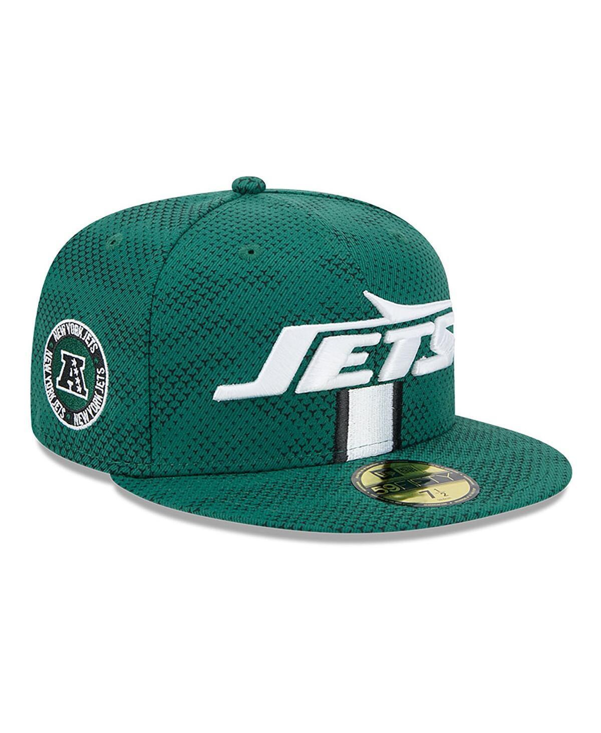 New Era Mens Green New York Jets 2024 Sideline 59FIFTY Fitted Hat Product Image