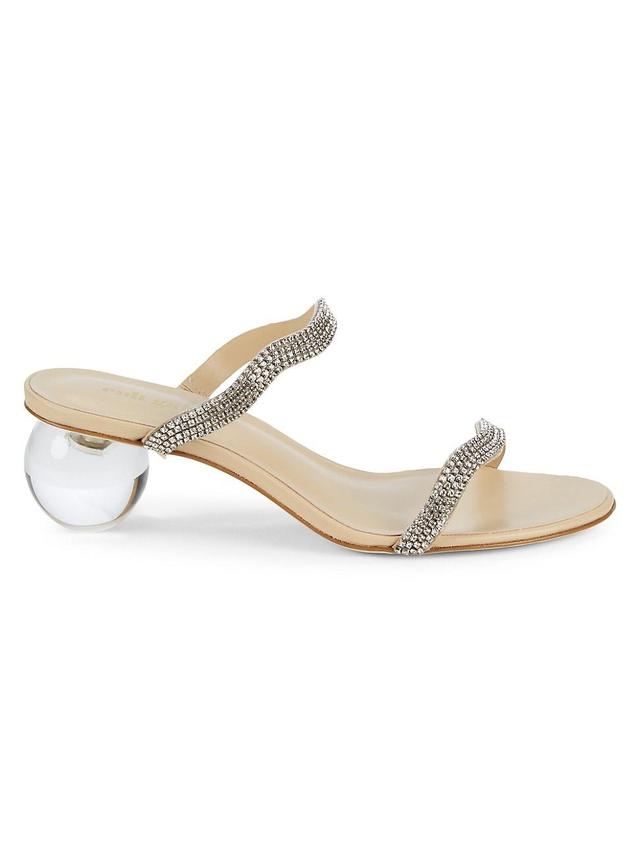 Womens Aubrey Bauble-Heel Embellished Mules Product Image