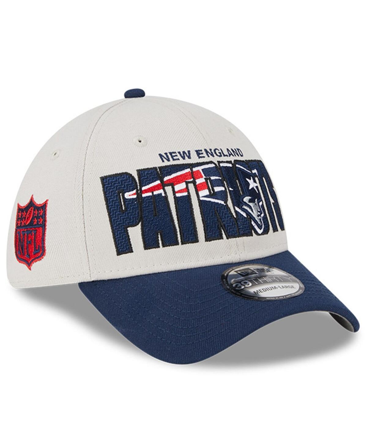 Mens New Era Stone New England Patriots 2023 Nfl Draft 39THIRTY Flex Hat - Stone Product Image