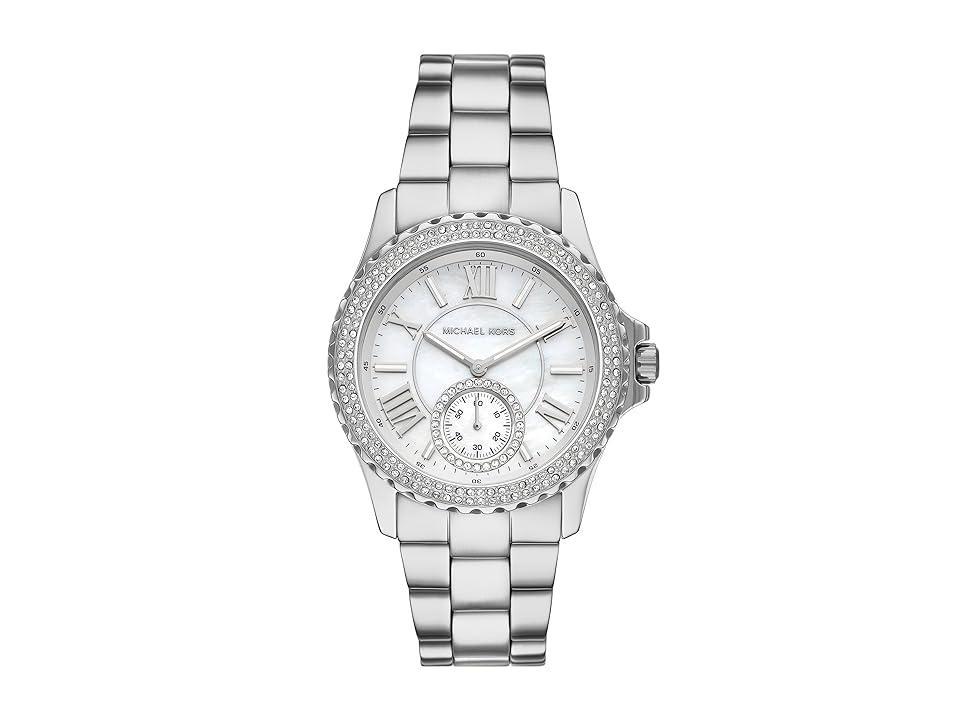 Michael Kors MK7403 - Everest Three-Hand Stainless Steel Watch Watches Product Image