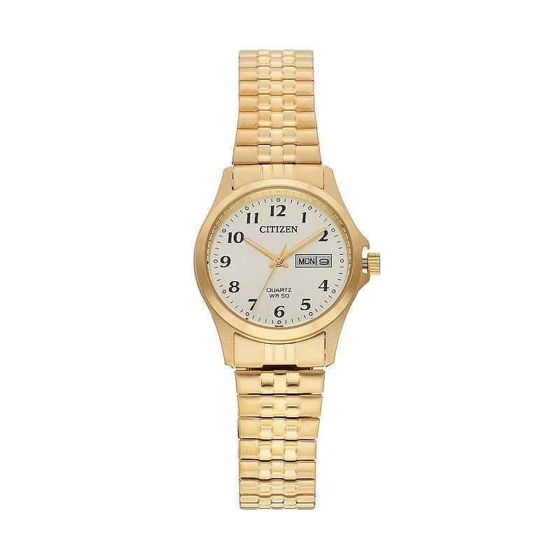 Citizen Womens Stainless Steel Expansion Watch - EQ2002-91P Gold Tone Product Image