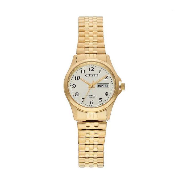 Citizen Womens Stainless Steel Expansion Watch - EQ2002-91P Yellow Product Image