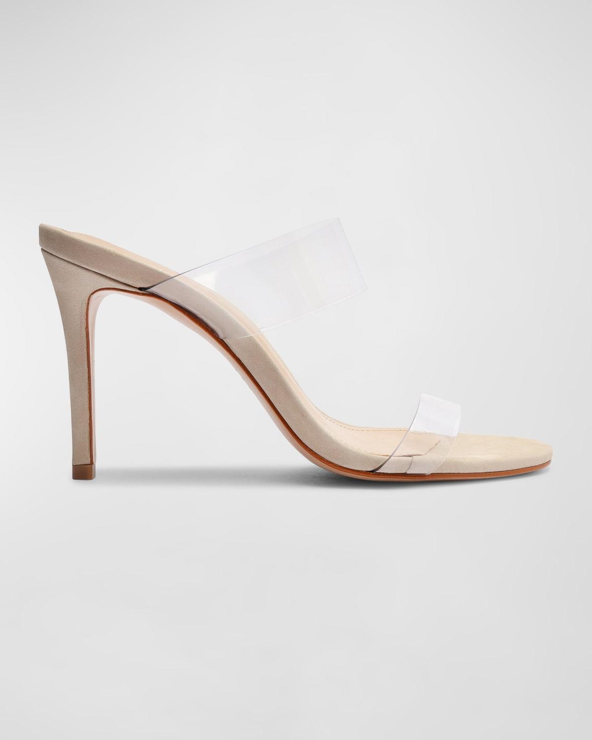 Schutz Ariella Clear Vinyl Dress Slides Product Image