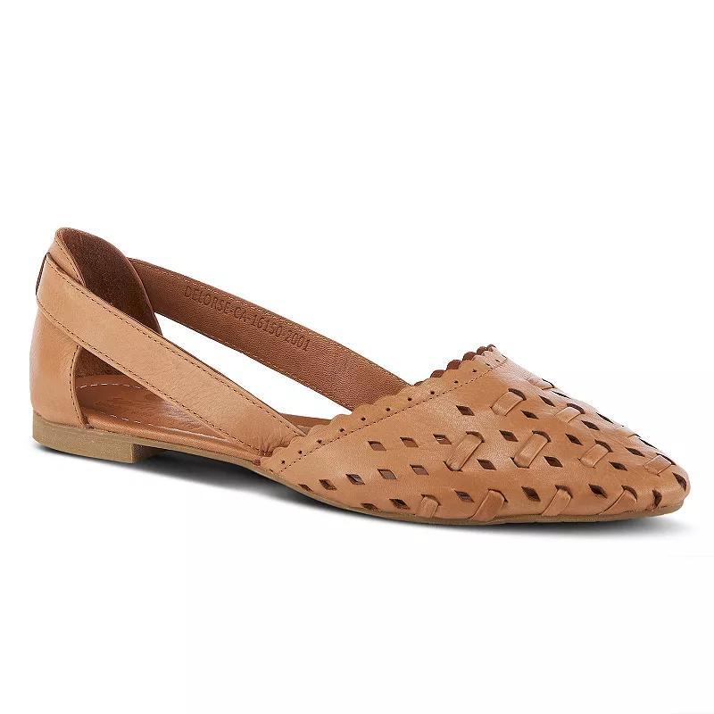 Spring Step Delorse Womens Leather Flats Product Image