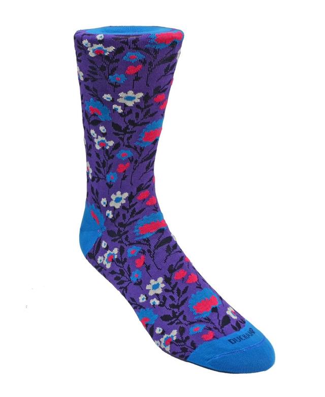 Duchamp London Mens Floral Dress Sock Product Image