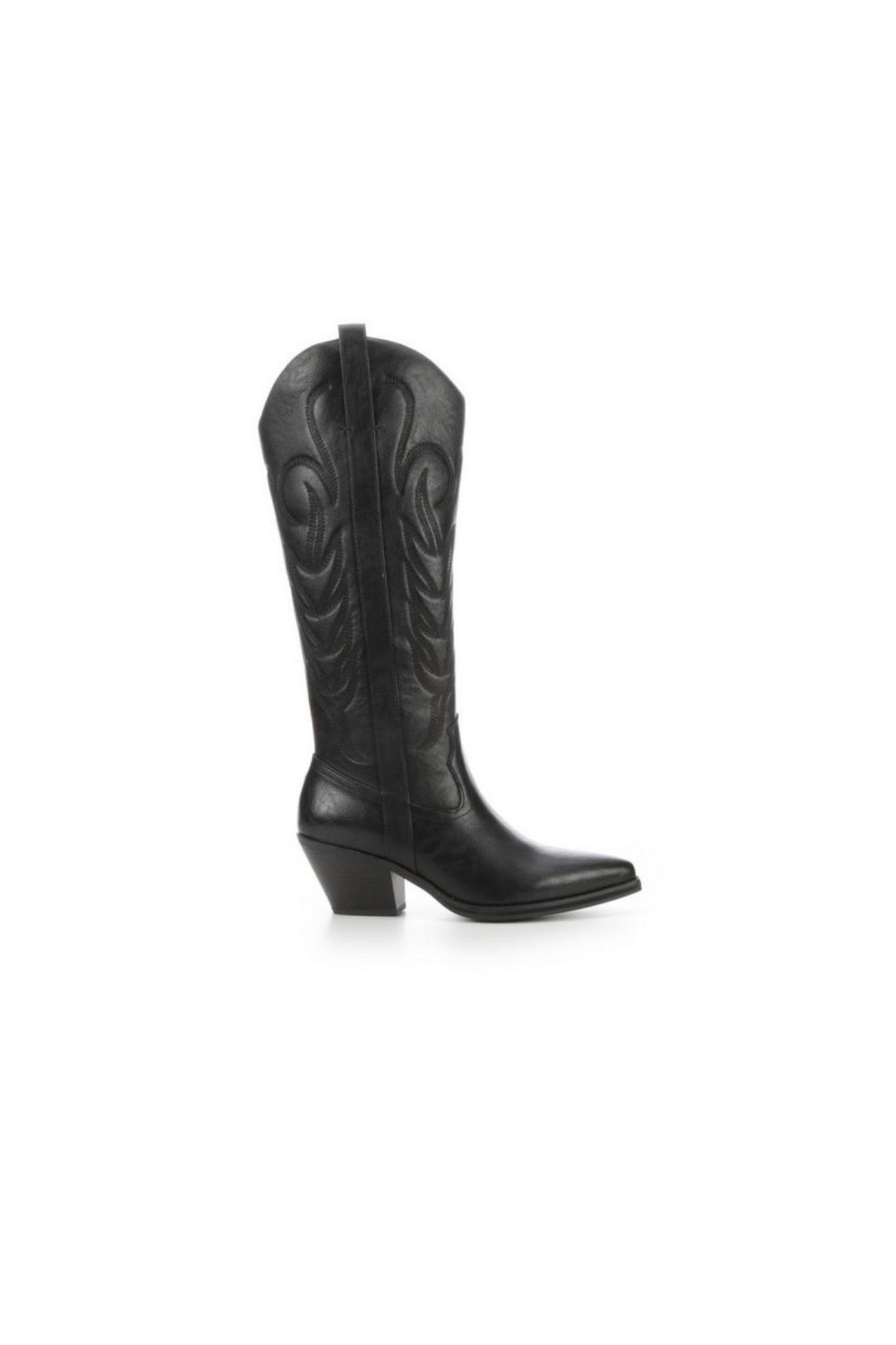 Dixie Cowboy Boots Black Product Image