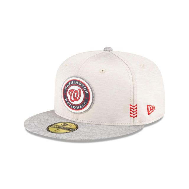 Washington Nationals 2024 Clubhouse Stone 59FIFTY Fitted Hat Male Product Image